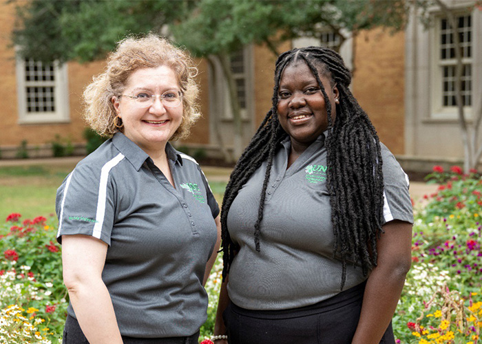 Graduate assistants for UNT's Student Money Management Center.